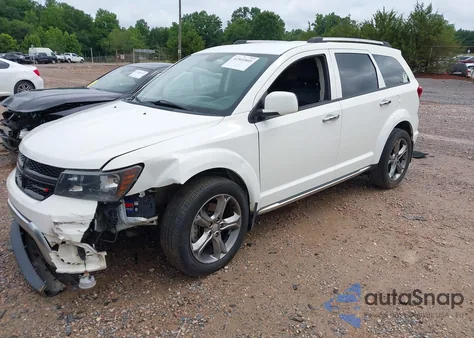 2017 Dodge Journey Crossroad Plus from USA, damaged, VIN 3C4PDCGGXHT708679